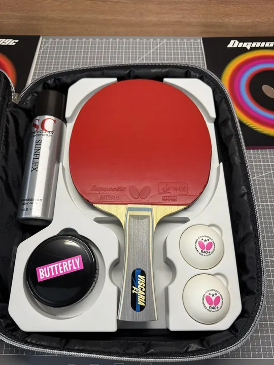Viscaria FL with Dignics 09C and Dignics 05 in a Butterfly case